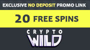 Cryptowild No Deposit Code 